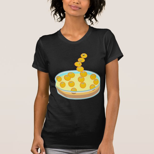 Camiseta Torre de la placa de Petri (Anverso)
