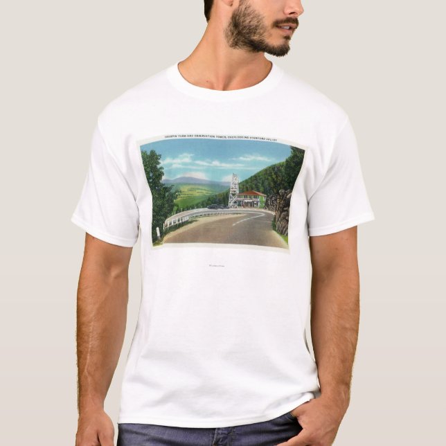 Camiseta Torre de la vuelta y de observación de la (Anverso)