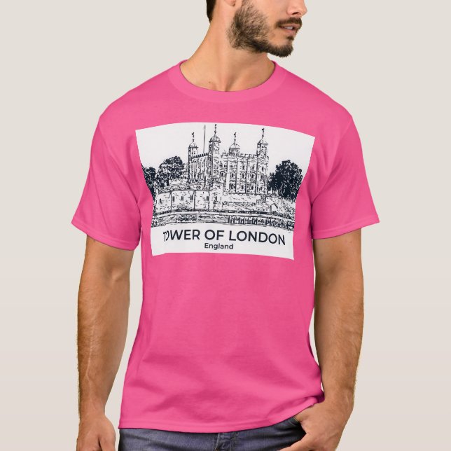 Camiseta Torre De Londres - Inglaterra (Anverso)