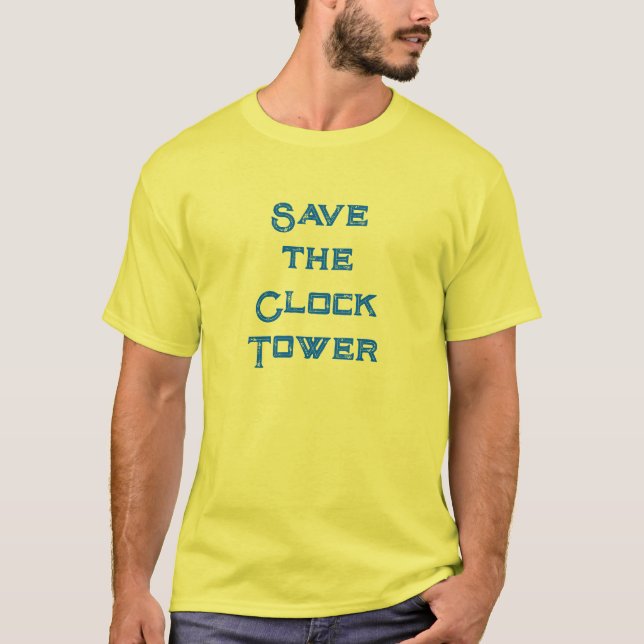 Camiseta Torre de reloj (Anverso)