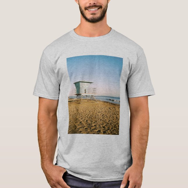 Camiseta Torre de Salvavidas en Santa Cruz (Anverso)
