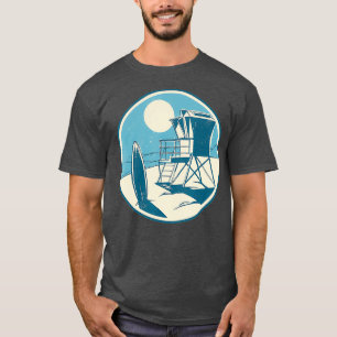 Camiseta Torre de socorristas TShirt de California Beach Me