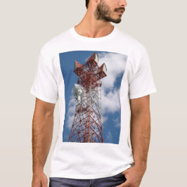 Camiseta Torre de telecomunicaciones de microondas