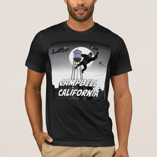 Camiseta Torre del Agua Campbell California (Anverso)