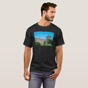 Camiseta Torre del Castillo de Sforza italy milan