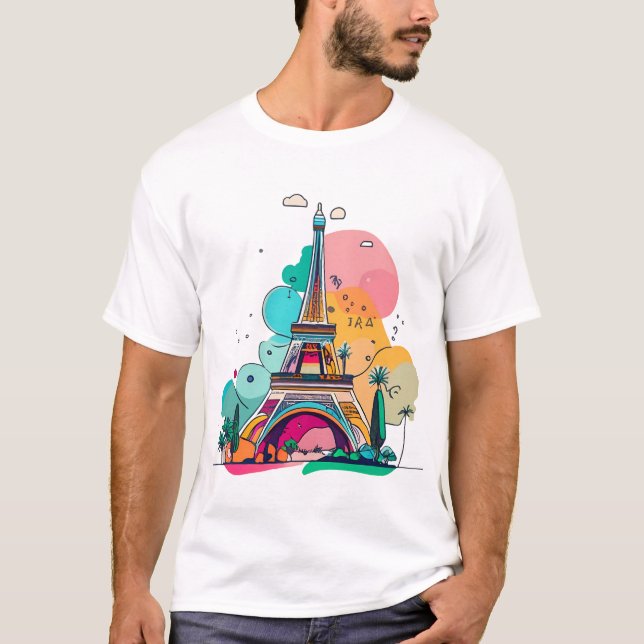 Camiseta Torre Eiffel (Anverso)