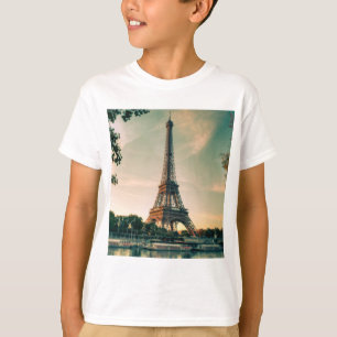 Camiseta Torre Eiffel arrojar almohada