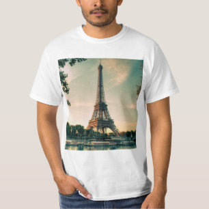 Camiseta Torre Eiffel arrojar almohada