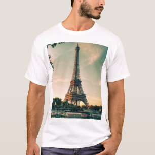 Camiseta Torre Eiffel arrojar almohada