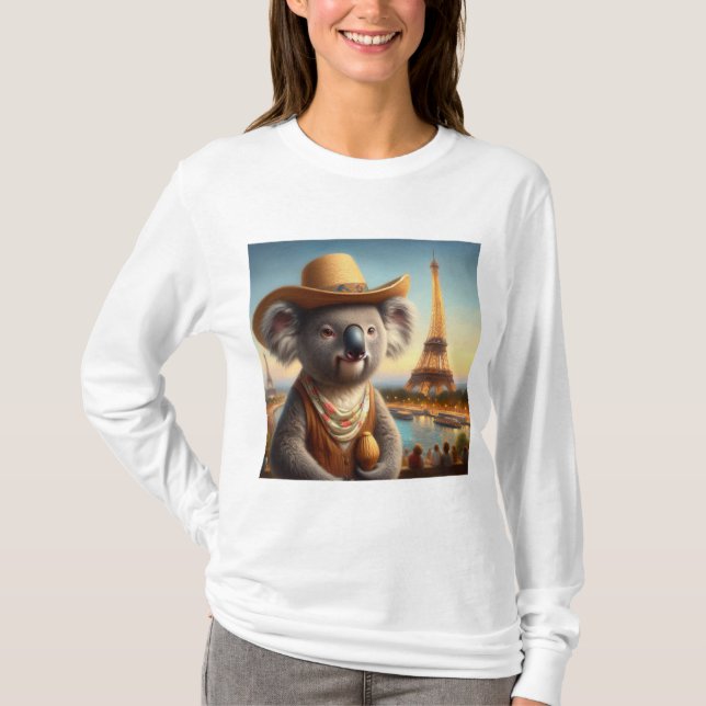 Camiseta Torre Eiffel de Koala (Anverso)
