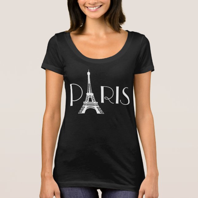 Camiseta Torre Eiffel de París (Anverso)