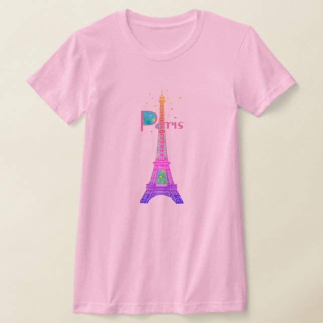Camiseta Torre Eiffel de París (Distribución)
