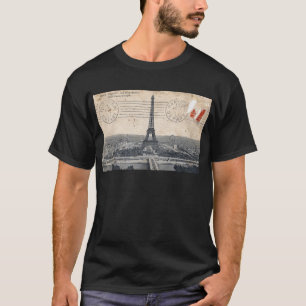 Camiseta Torre Eiffel del vintage