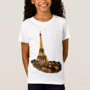 Camiseta Torre Eiffel – Diseño de viaje a París