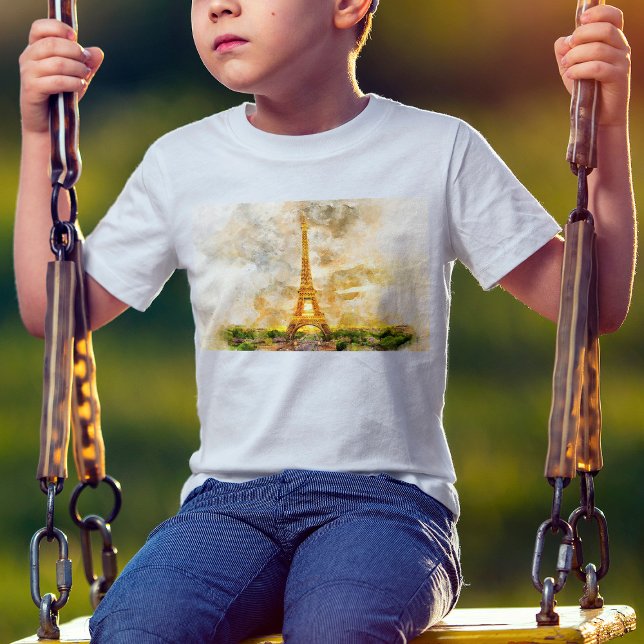 Camiseta Torre Eiffel en París al atardecer nr1 (Subido por el creador)