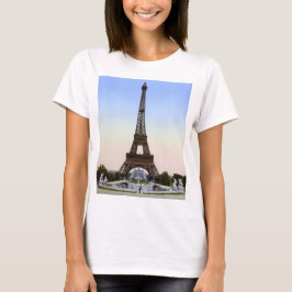 Camiseta Torre Eiffel en París del siglo XIX