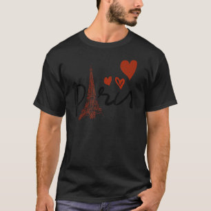 Camiseta Torre Eiffel Francia Hermosa París Francesa