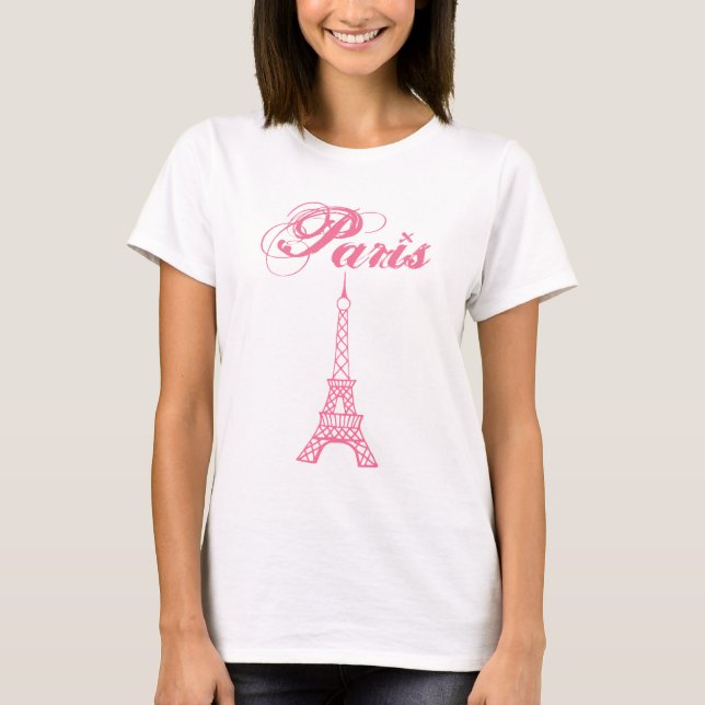 Camiseta Torre Eiffel París (Anverso)
