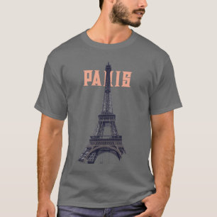 Camiseta Torre Eiffel Viaje de París Europa