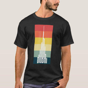 Camiseta Torre Genial Burj Khalifa de Dubái Rascacielos Vin