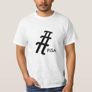 Camiseta Torre inclinada de Pi