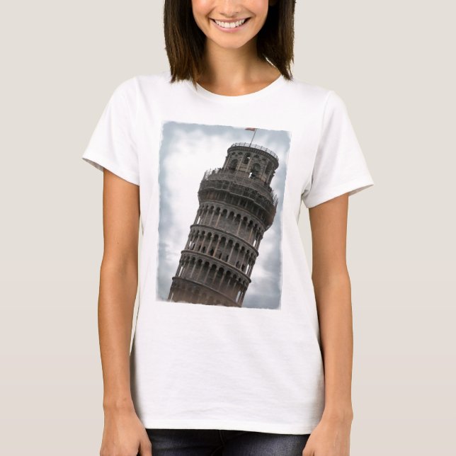 Camiseta Torre inclinada de Pisa (Anverso)