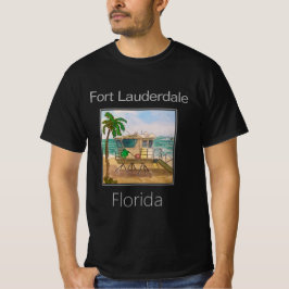 Camiseta Torre Lifeguard, Fort Lauderdale, Florida