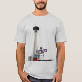 Camiseta Torre Strat & Fun City Motel señal Las Vegas