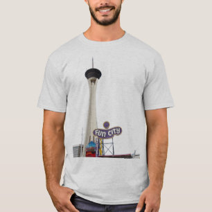 Camiseta Torre Strat & Fun City Motel señal Las Vegas