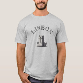 Camiseta Torre T-Shirt Lisboa Portugal Belém