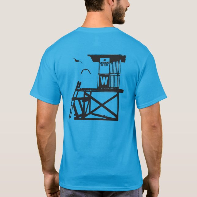 Camiseta Torre Wedge - Newport Beach, Ca  (Reverso)