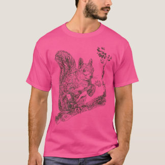 Camiseta Torreja estética de Cottagecore Jugando Ukulele Gu