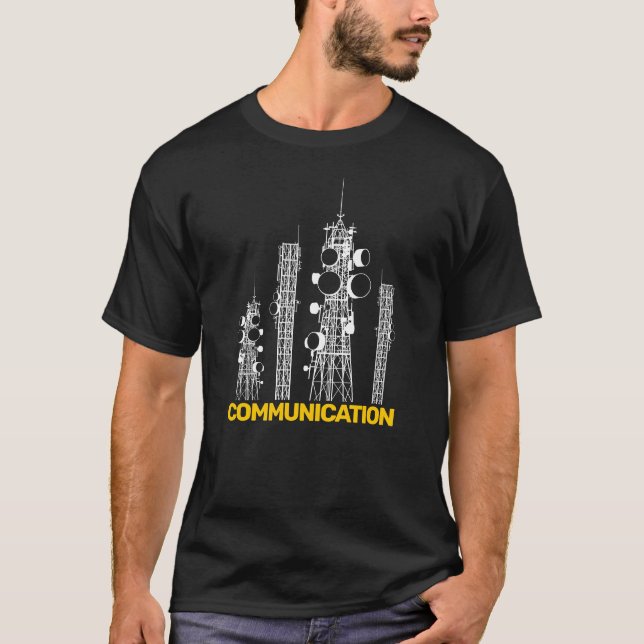 Camiseta Torres de comunicación (Anverso)