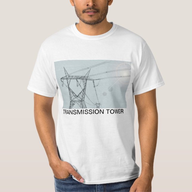 CAMISETA TORRES DE TRANSMISSÃO - TRANSMISSION TOWER (Anverso)