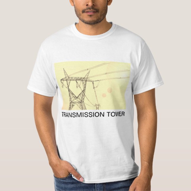 Camiseta Torres de Transmissão - Transmission Towers (Anverso)
