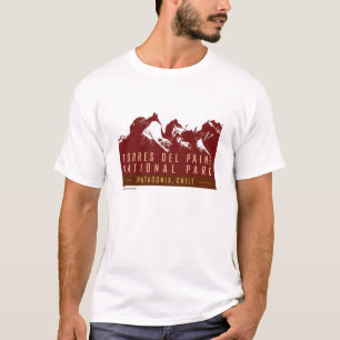 Camiseta Torres del Paine-T-camisa