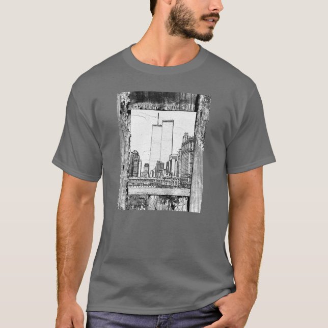 Camiseta Torres gemelas (Anverso)