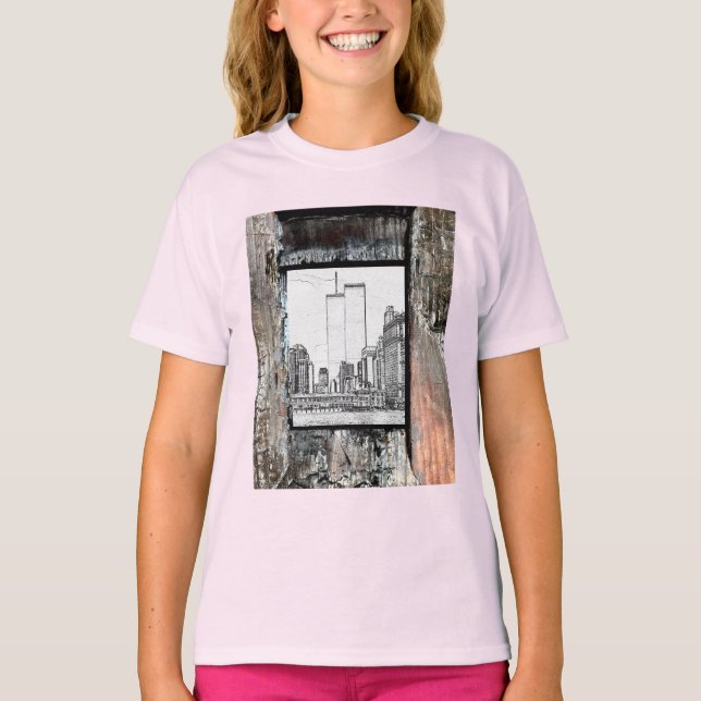 Camiseta Torres gemelas (Anverso)