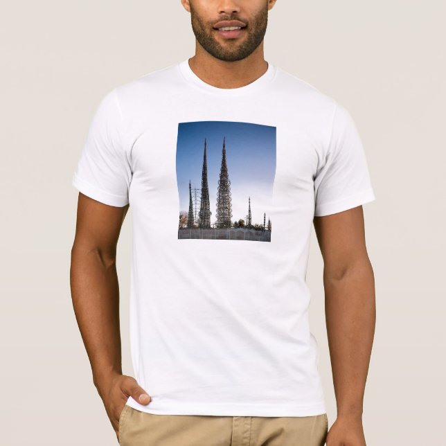 Camiseta Torres Watts de Los Ángeles (Anverso)