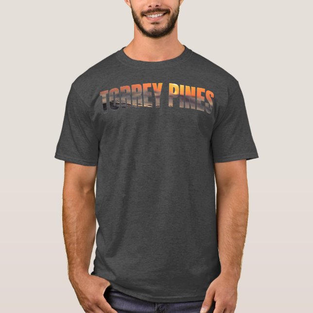 Camiseta Torrey Pines State Beach Surf California Sunset (Anverso)
