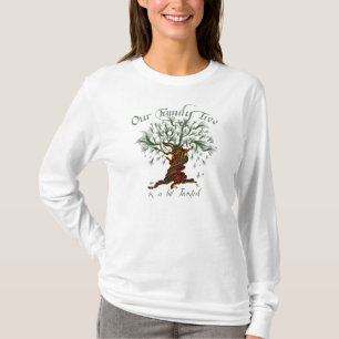Camiseta Torsión de árbol familiar