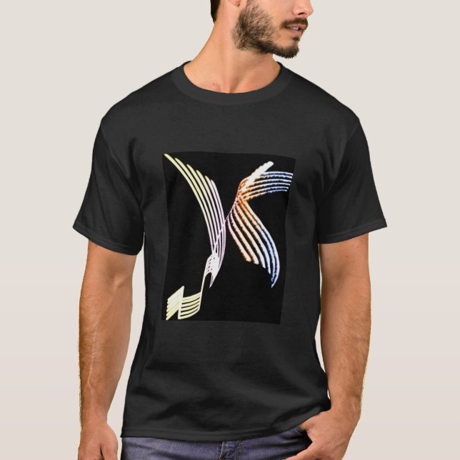 Camiseta Torsión del brillo (Anverso)