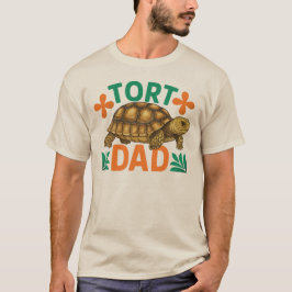 Camiseta Tort Dad Sulcata Tortoise Reptile regalo