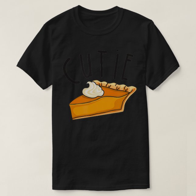 Camiseta Torta corbata de Acción de Gracias (Diseño del anverso)