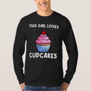 Camiseta Torta Cubierta Para Chicas Niños Baker Baking Cupc