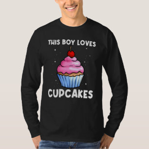 Camiseta Torta Cuta Para Niños Baker Baking Cupcake