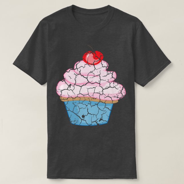 Camiseta Torta de comida para cocinar (Diseño del anverso)