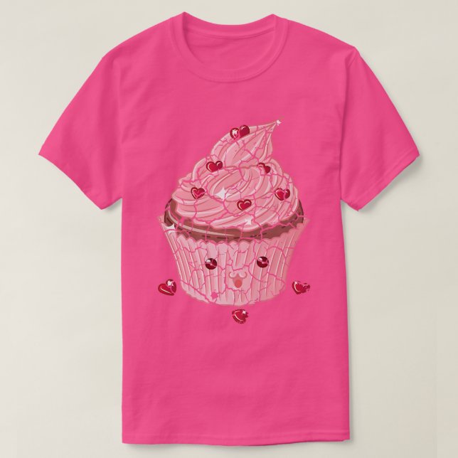 Camiseta Torta de comida para cocinar (Diseño del anverso)