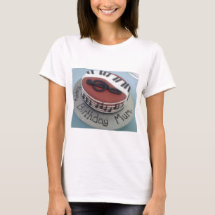 Camiseta Torta de cumpleaños mamá