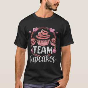 Camiseta Torta de Cupcakes de Equipo Comida